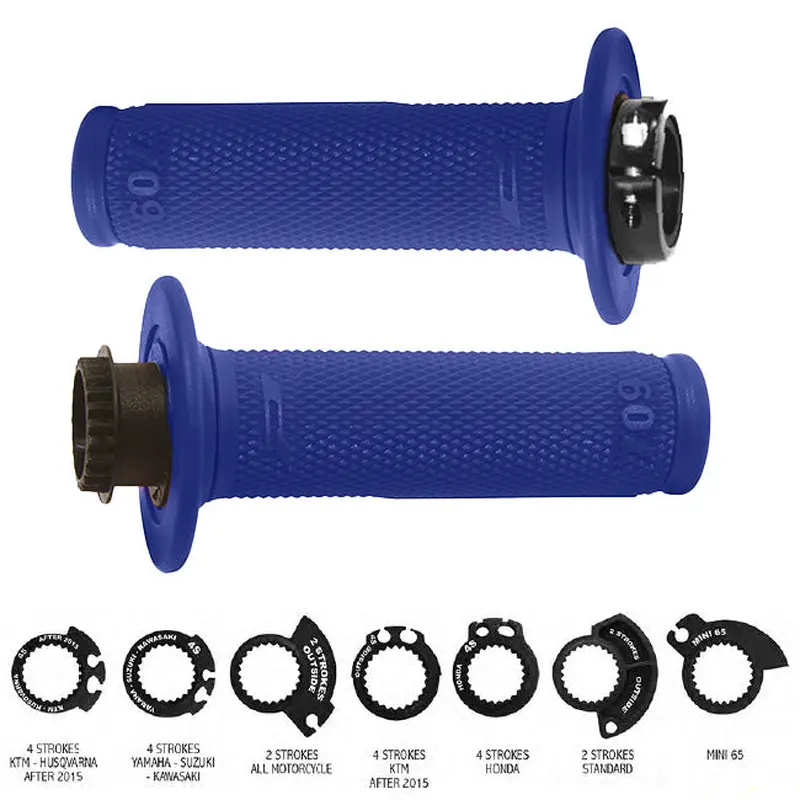 Blue Lock On Grips 1/2 Waffle Progrip (PG709L)