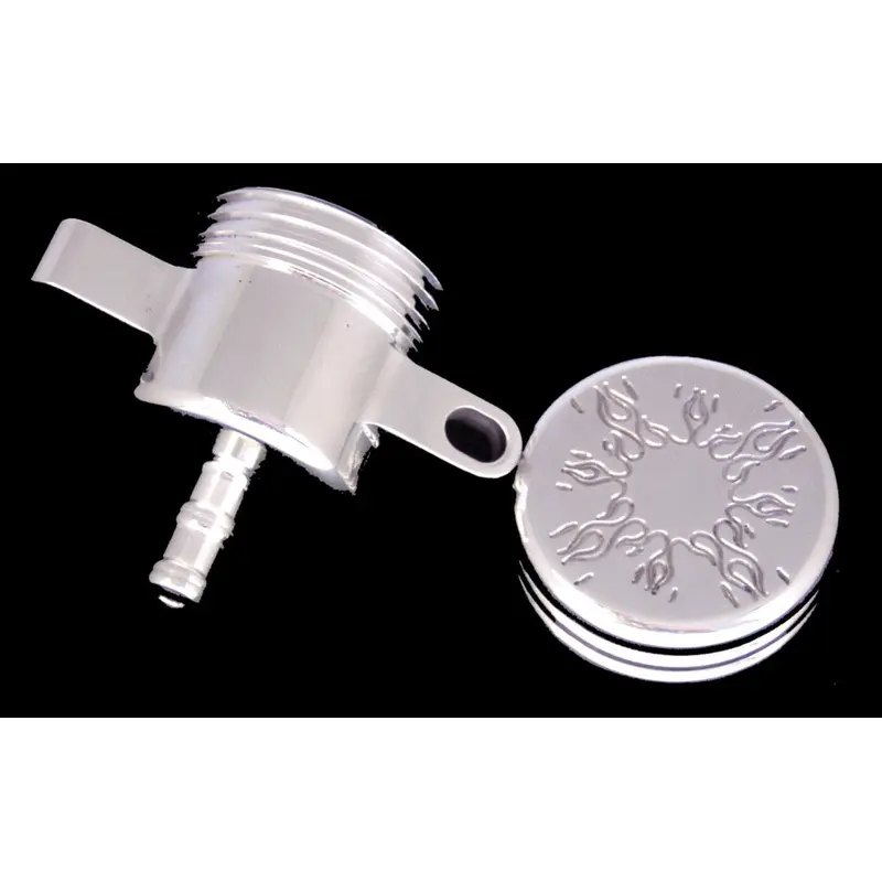 REAR BRAKE RESERVOIR W/CAP (PLAIN)