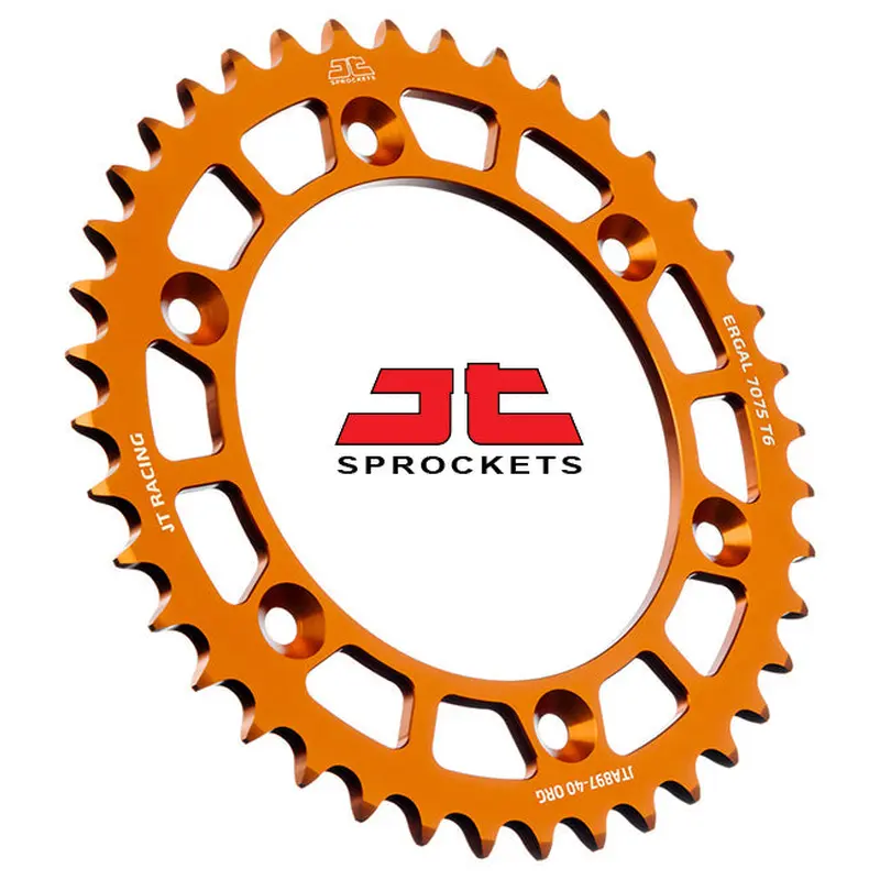 JT Sprockets RaceLite Rear Alloy T48 #520 Orange JTA897.48ORG