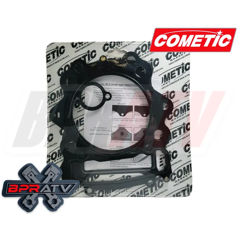 Yamaha Raptor 700 YFM 700R 108mm BIG BORE MLS Cometic Top End Gasket Kit C3230