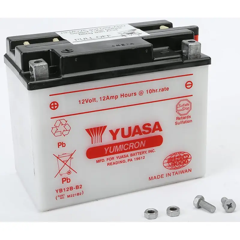 Yuasa Battery Yb12b B2 Conventional