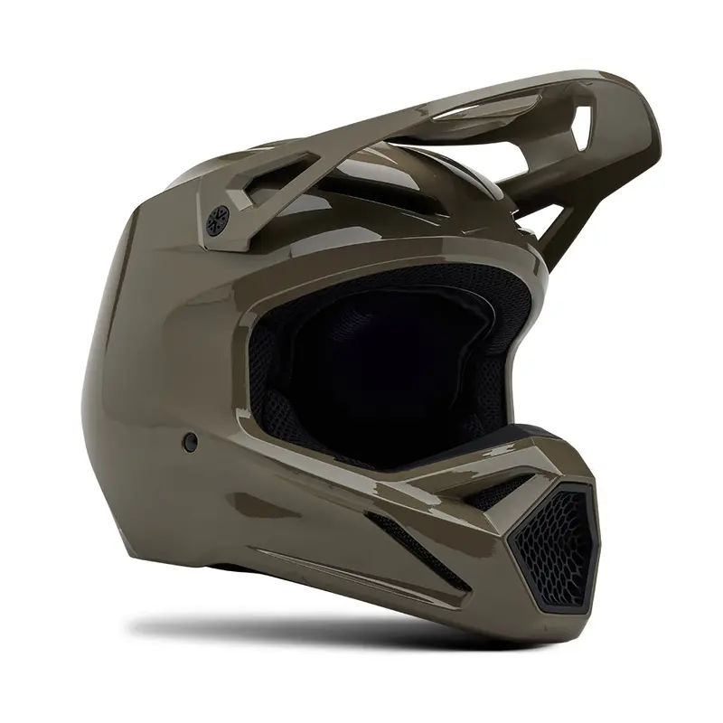 FOX YOUTH V3 SOLID HELMET [MATTE BLACK]