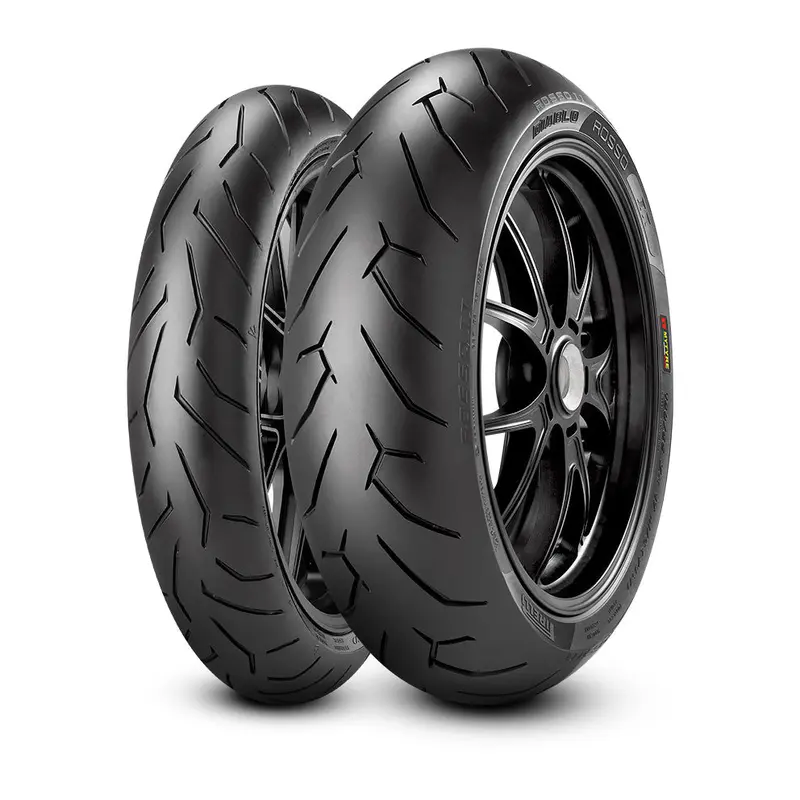 PIRELLI DIABLO ROSSO 2 120/70 ZR17 Tubeless 58 W Front Two-Wheeler Tyre