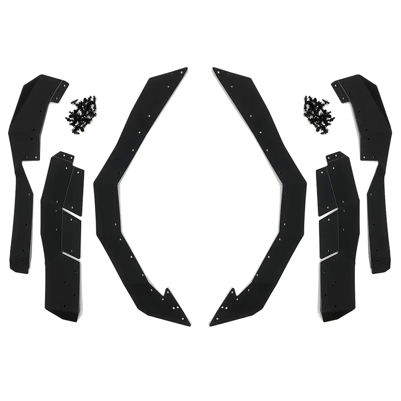 Polaris General XP Fender Flares (Full set) by Spike Powersports