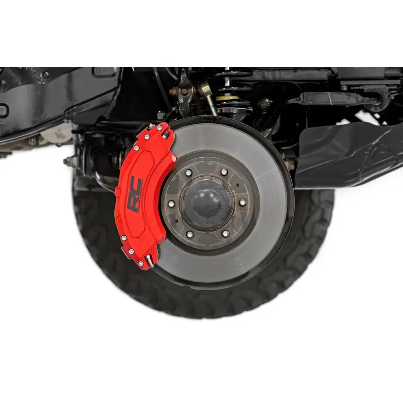 Caliper Covers | Front and Rear | Red | Chevy/GMC 2500HD/3500HD (11-19) | 71119