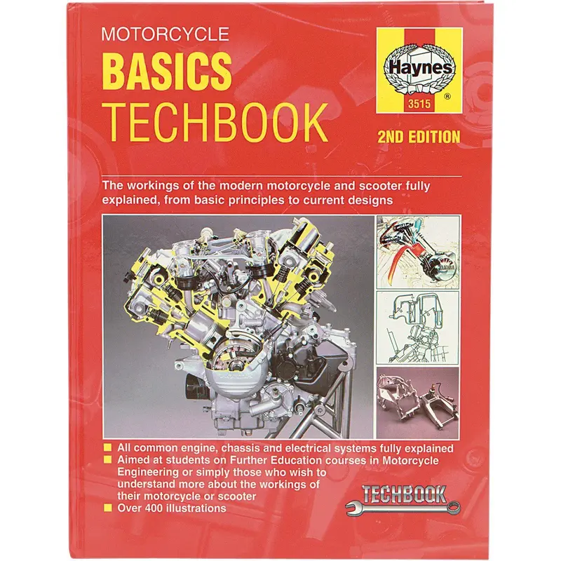 Haynes Motorcycle Basics Manual - 3515 - Basic Principles Techbook - (HM-1083)