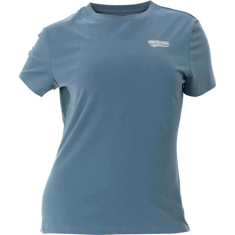 Dsg Casual Logo Tee Steel Blue Md