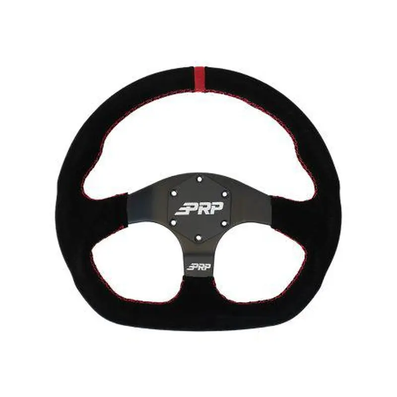 Comp-R Suede Steering Wheel, Red