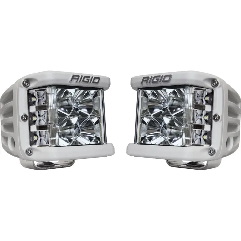 Rigid Industries D-SS - Flood - Set of 2 - White Housing