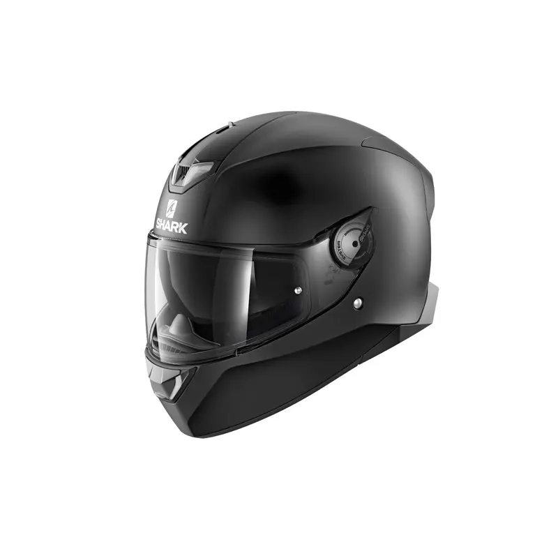 SHARK SKWAL 2 BLANK MAT BLK WHT LED SM