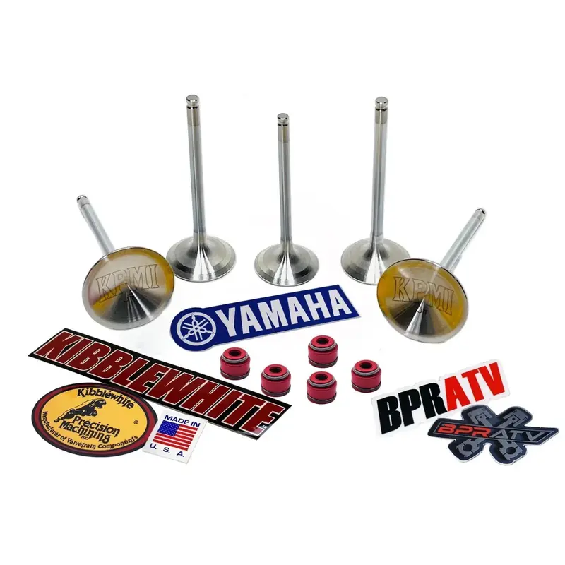 Yamaha YFZ450R YFZ 450R Replacement Kibblewhite Intake Exhaust Valves RED Seals