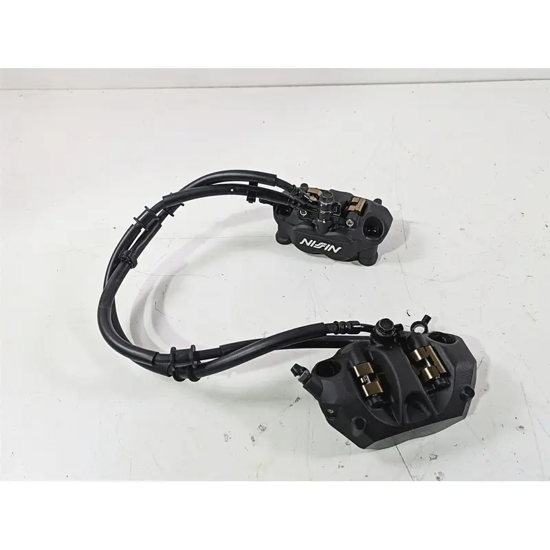 2024 Kawasaki ZX6R ZX636 Ninja Nissin Front Brake Caliper Set 40mi 43080-0111-DJ