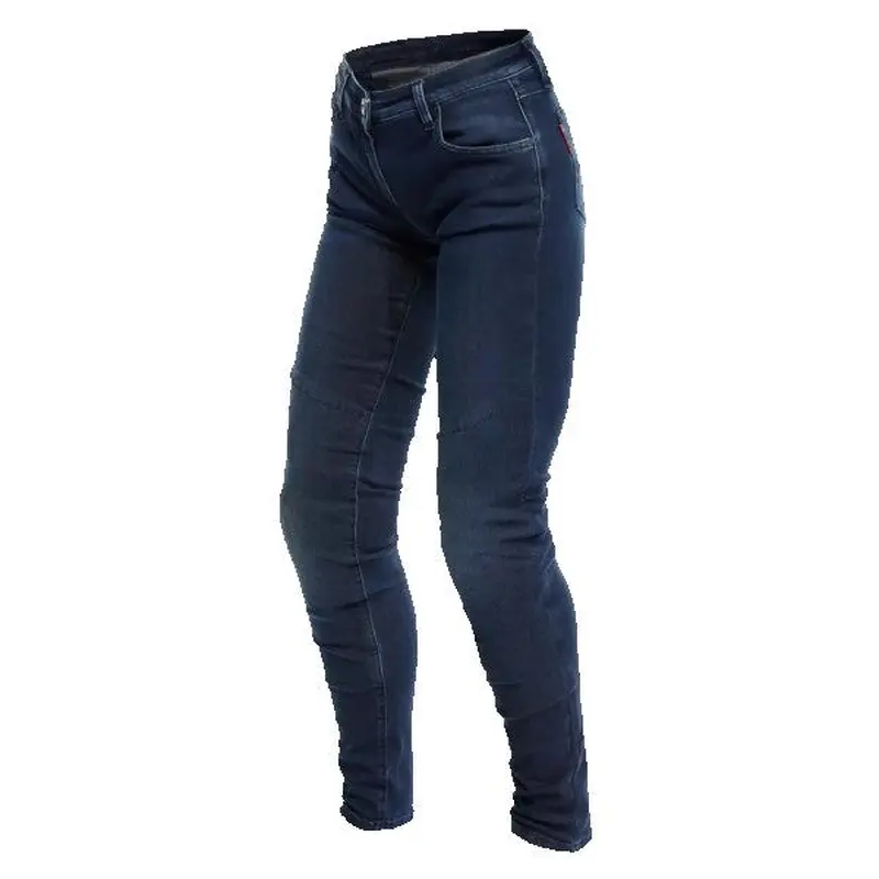 Jean de Moto Denim Skinny Femme