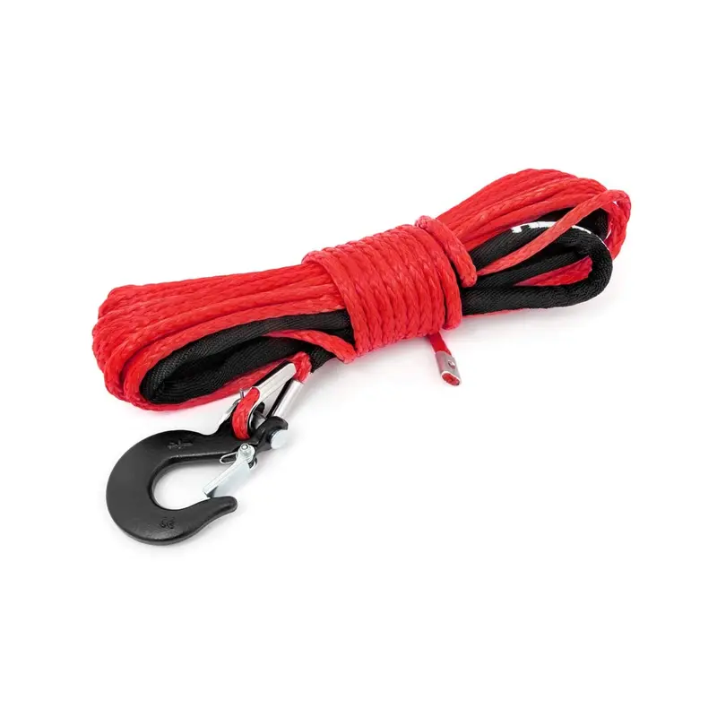 Synthetic Rope | 1/4 Inch | 50 Ft  | Red | RS161