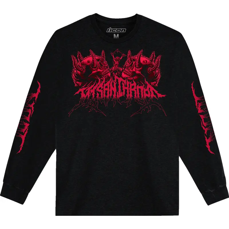 ICON Misanthrope Long-Sleeve T-Shirt - Black - Small 3030-24622