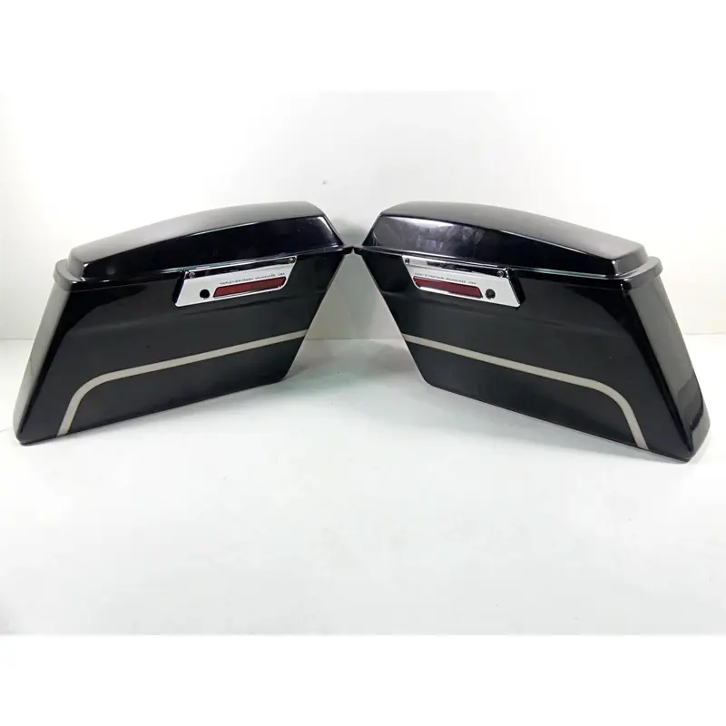 2003 Harley Touring FLHTCI E-Glide 100TH Saddlebag Saddle Bag Set 90753-93