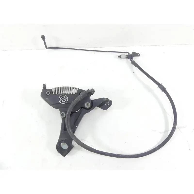 2013 Harley VRSCF Muscle V-Rod Rear Brembo Brake Caliper + Line 43050-08