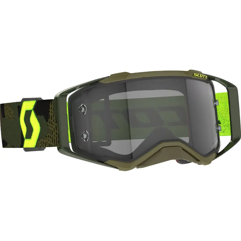 Prospect Ls Goggle Kaki Grn/Neon Ylw Grey Works