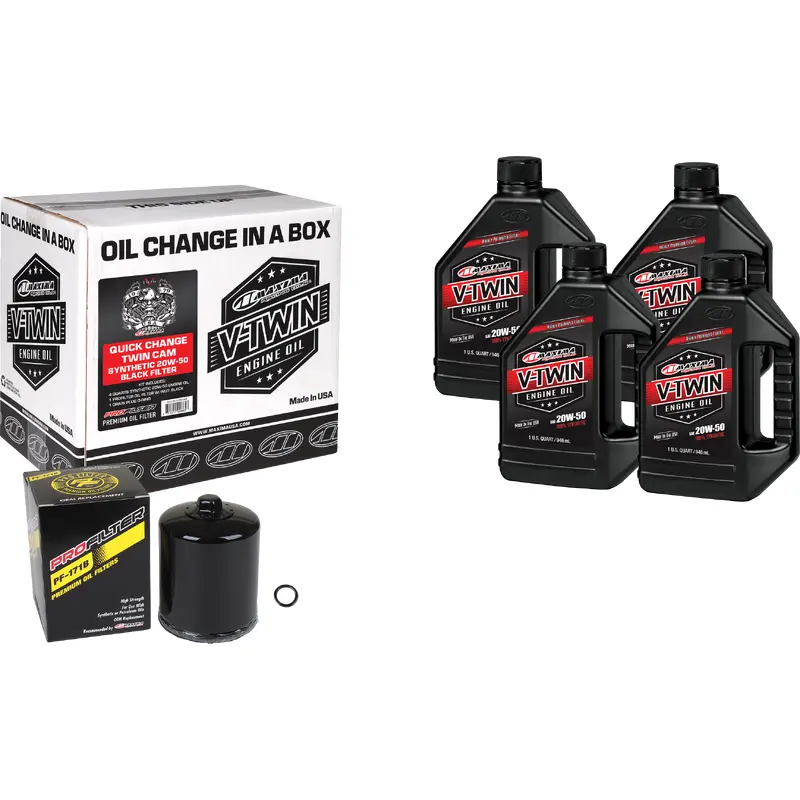 V-TWIN SYN QUICK CHANGE KIT TC BLACK FILER