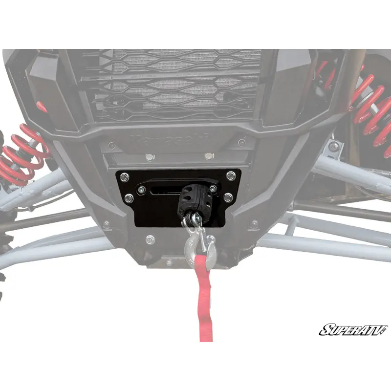Super ATV KAWASAKI TERYX KRX WINCH MOUNTING PLATE