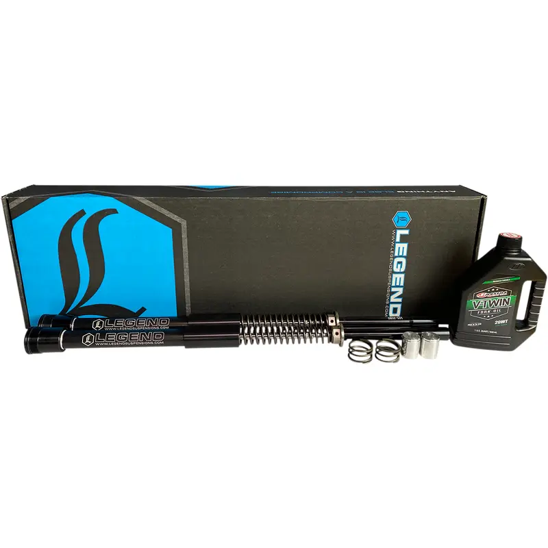 LEGEND SUSPENSION AXEO+2 (+2" Raised) Fork Cartridge - Black - 49 mm 0414-0599