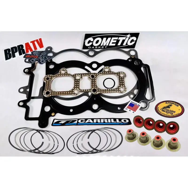 11-14 RZR XP900 XP 900 98mm CP Carrillo Piston Rings Cometic Gaskets KPMI Seals