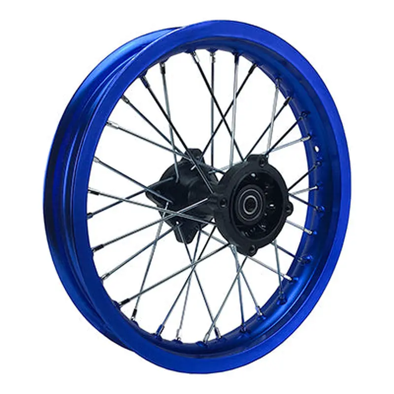 Rim Wheel - Rear - 14.0  x 1.85 Inch - 15mm ID - Tao Tao DB17 Dirt Bike -  BLUE
