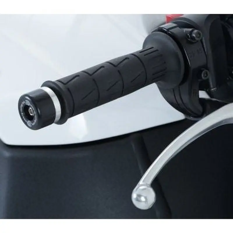 R&G Racing Black Bar End Sliders For 2024-2025 EBR 1190SX BE0084BK