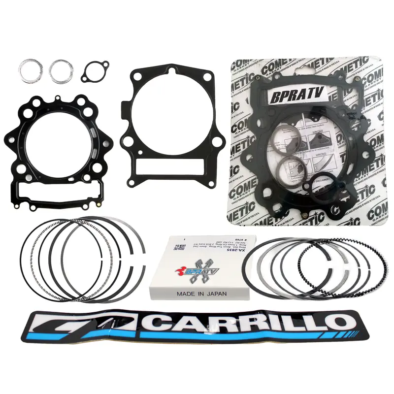 Yamaha Grizzly 700 Stock Standard OEM Bore CP Piston Rings Only & Cometic Gasket