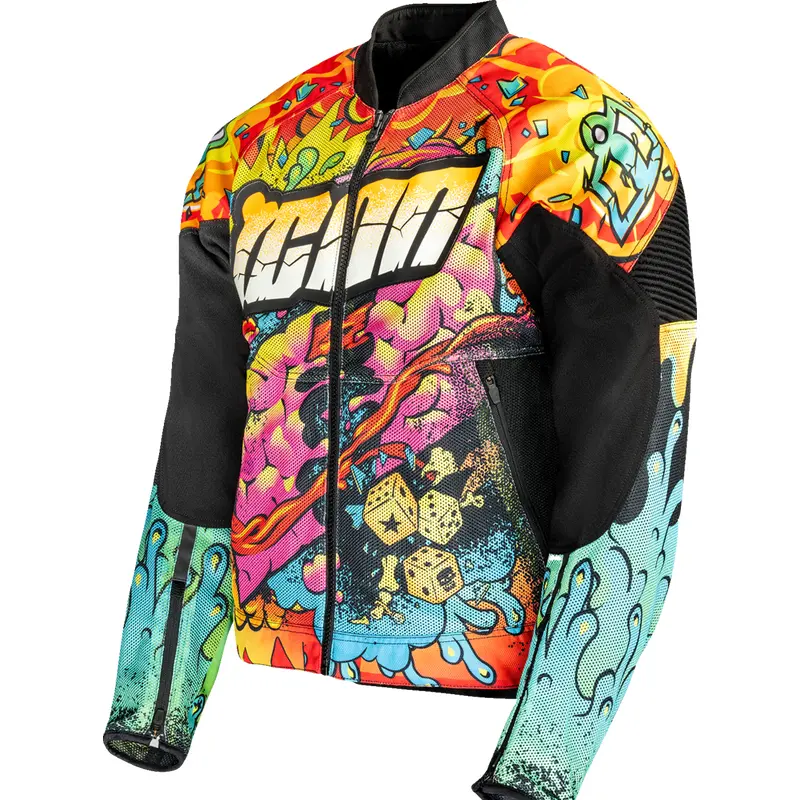 ICON Overlord3* Scatterbrain Mesh Jacket - Black - Small 2820-7074