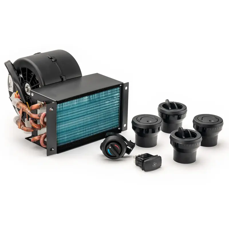 POLARIS RZR IN DASH CAB HEATER MATRIX BLOWER, SUPER ATV HTR-P-RZRXP001-ID