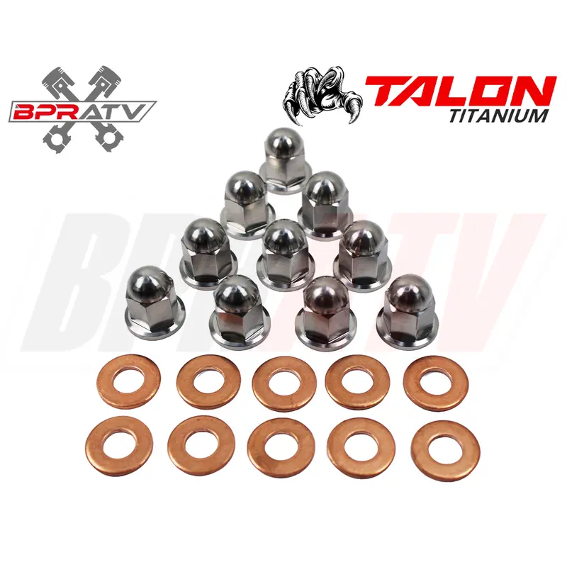 Yamaha Banshee YFZ 350 BPRATV Talon Titanium Acorn Replacement Nuts & Washer Kit