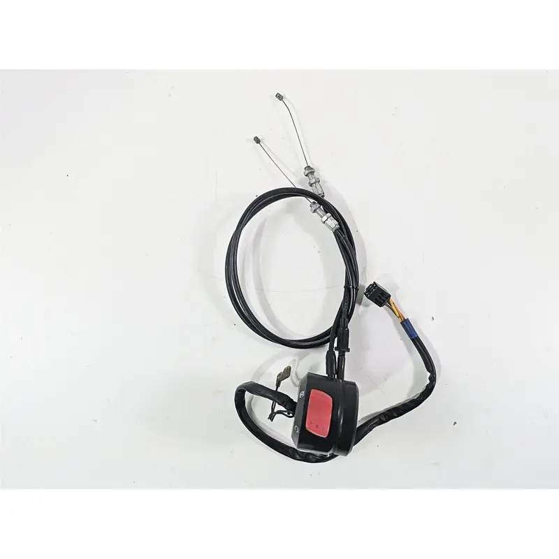 2006 Suzuki GSXR1000 K6 Right Hand Control Switch & Throttle Cables 37200-41G80