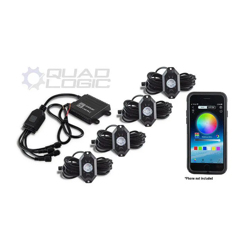Universal 4Pod RGB Rock Light Accessory Kit