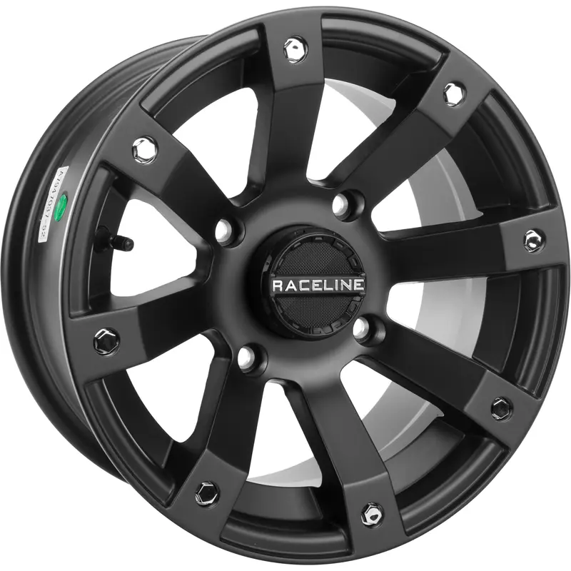 SCORPION WHEEL 12X7 4/156 4+3 (+5MM) BLACK