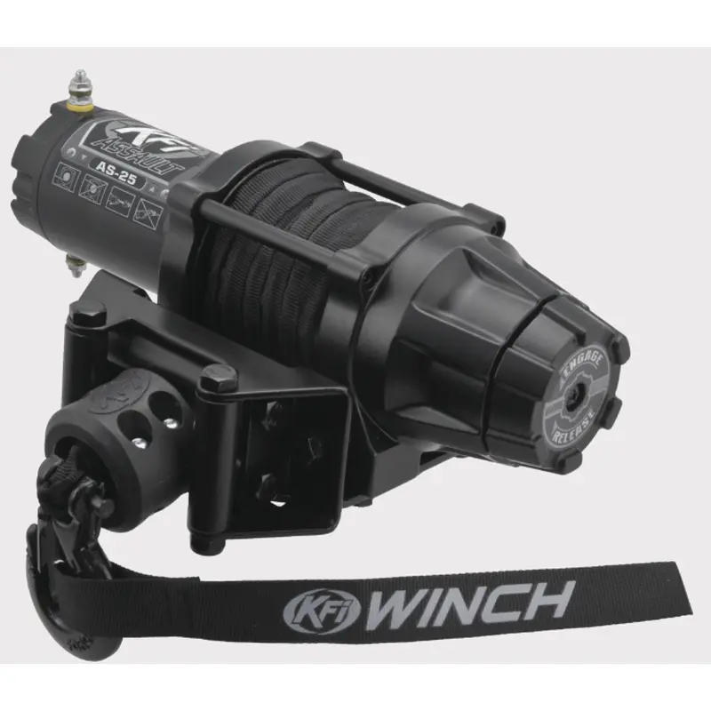 KFI Assault Series Winch 2500lbs - Synthetic Cable