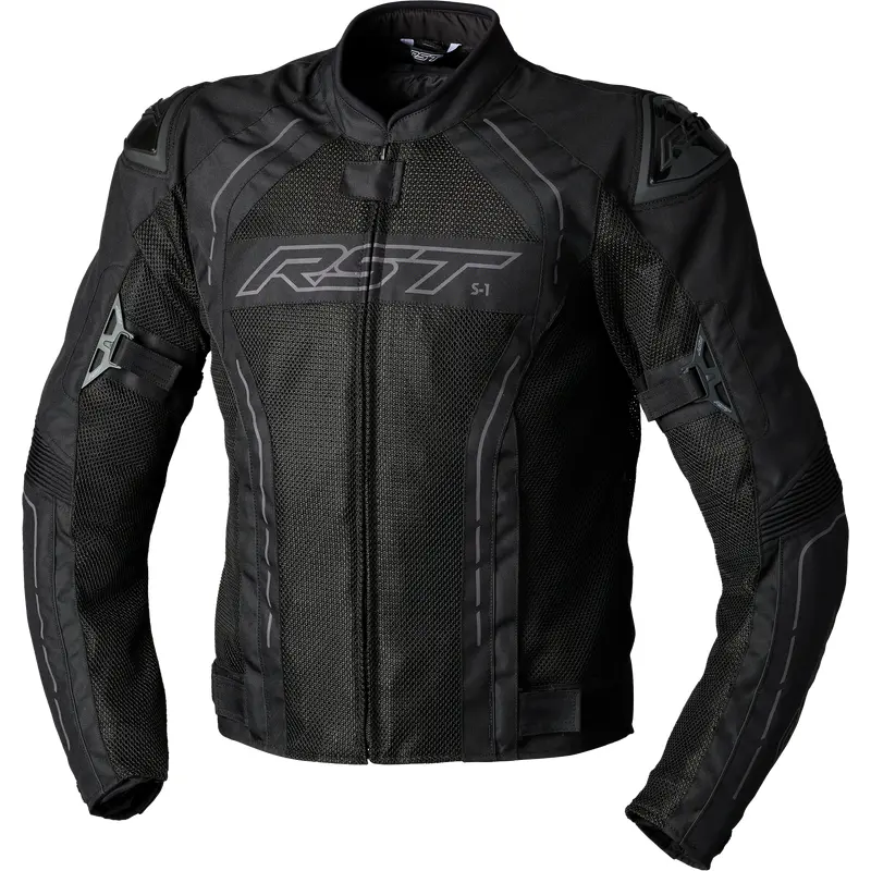 RST S1 Mesh Ce Jacket Black/Black  Textile Xs