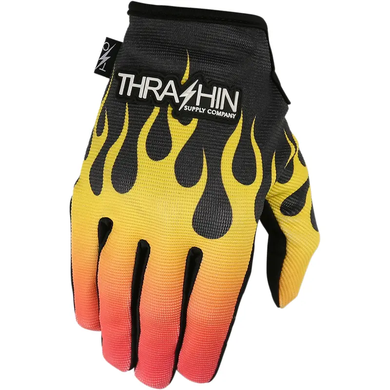 THRASHIN SUPPLY CO. Stealth Gloves - Flame - Medium SV1-07-09