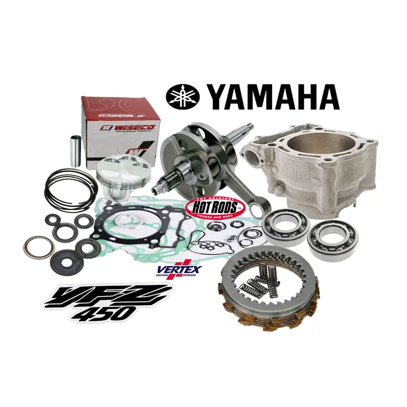 YFZ450R Big Bore Rebuild Kit 98mm Top End Bottom Motor Engine Assembly 478cc Kit