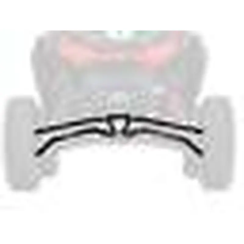 SuperATV Boxed HC Rear Radius Arms for Polaris RZR XP Turbo S (2018+) - Black