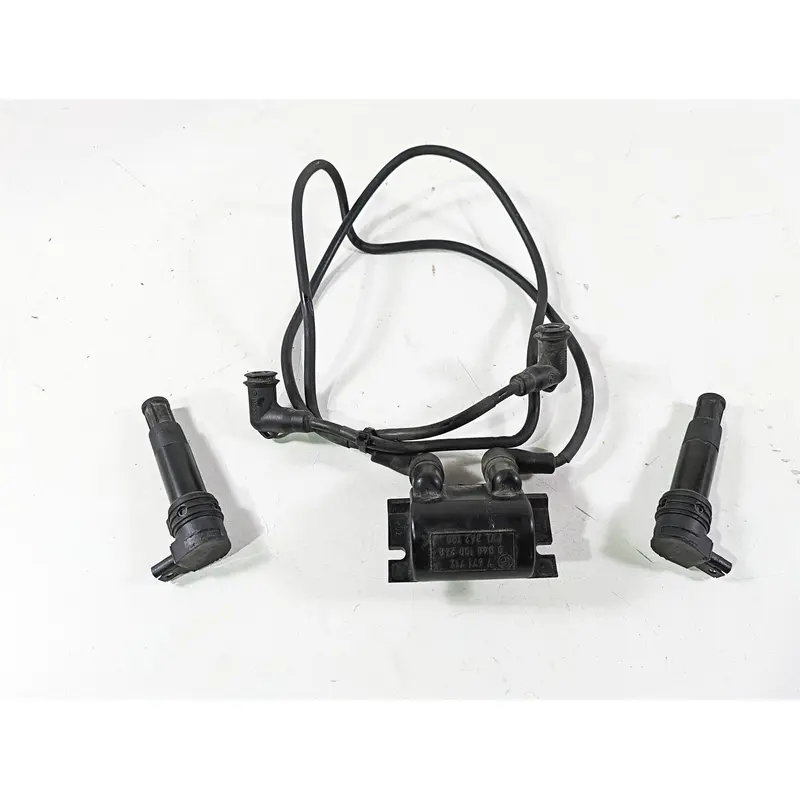 2004 BMW R1150GS R21 Twin Spark Ignition Coil Set 12137671712 12137715853