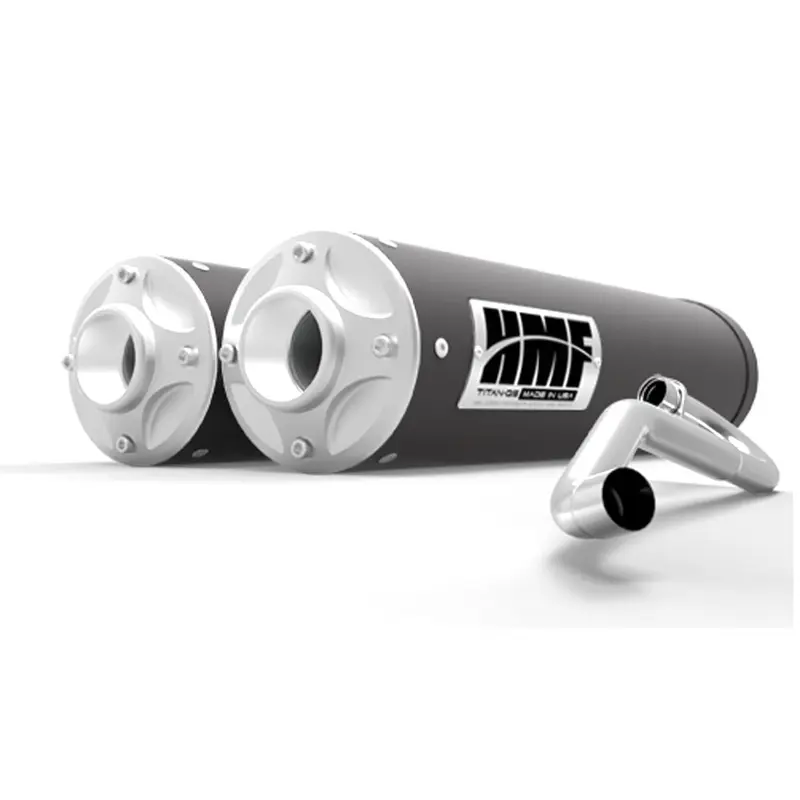 HMF Muffler Honda Talon 19-24 Gun Metal Titan-QS Dual Full System Exhaust