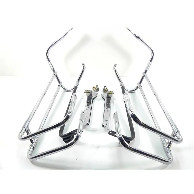 2003 Harley Touring FLHTCI E-Glide 100TH Saddlebag Guard Set 49188-97 49172-97