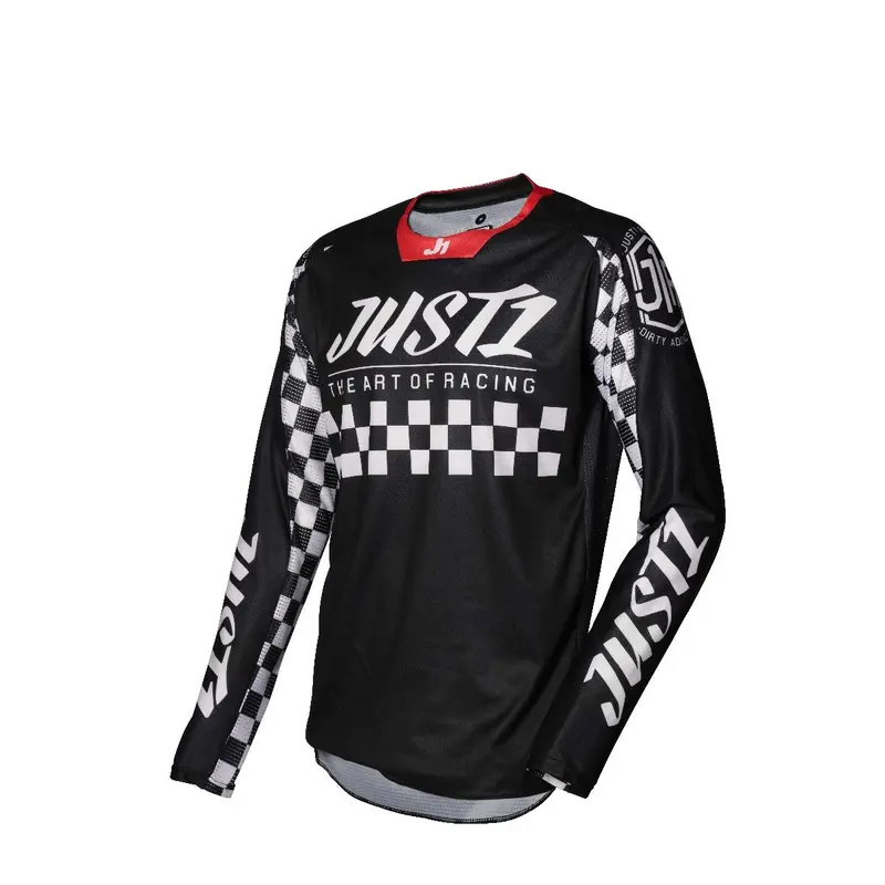 JUST1 J-FORCE MX JERSEY RACER BLK/WHT XS