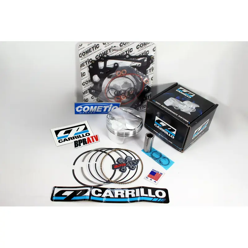 Yamaha Raptor 660 102 102mm 12:1 CP 686 Big Bore Piston Kit & Cometic Top Gasket