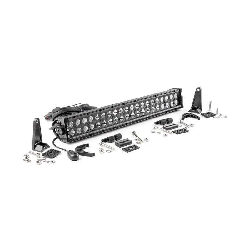 ROUGH COUNTRY 20-INCH CREE LED LIGHT BAR - (DUAL ROW | BLACK SERIES)