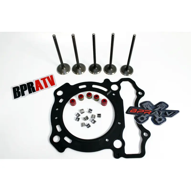 01-13 YZ250F YZ 250F Intake Exhaust Valves Kit Gasket KIBBLEWHITE Seals Keepers
