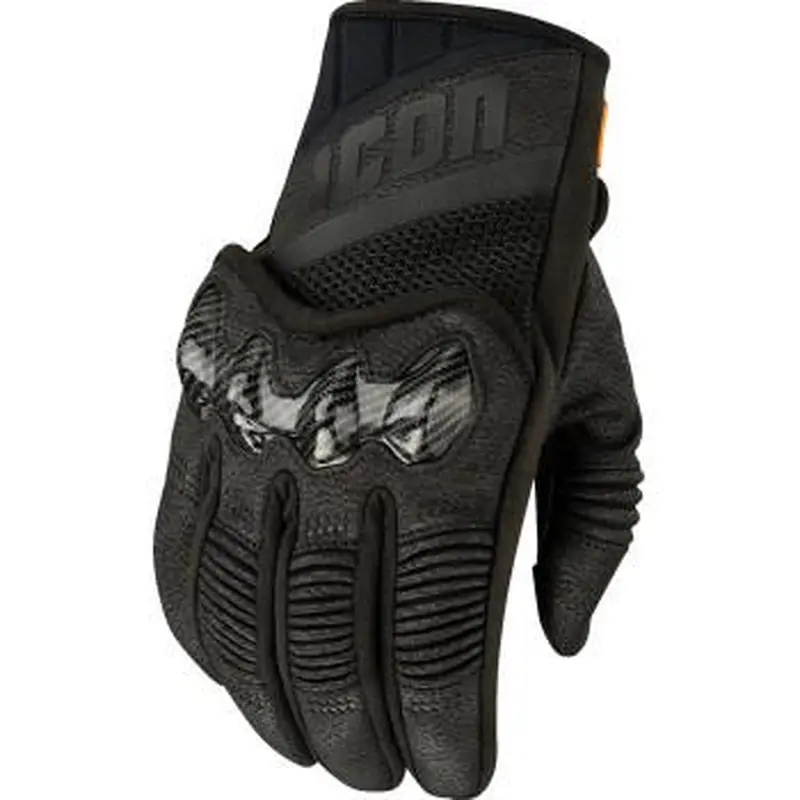 ICON Contra3 Gloves - Black - Large 3301-4883