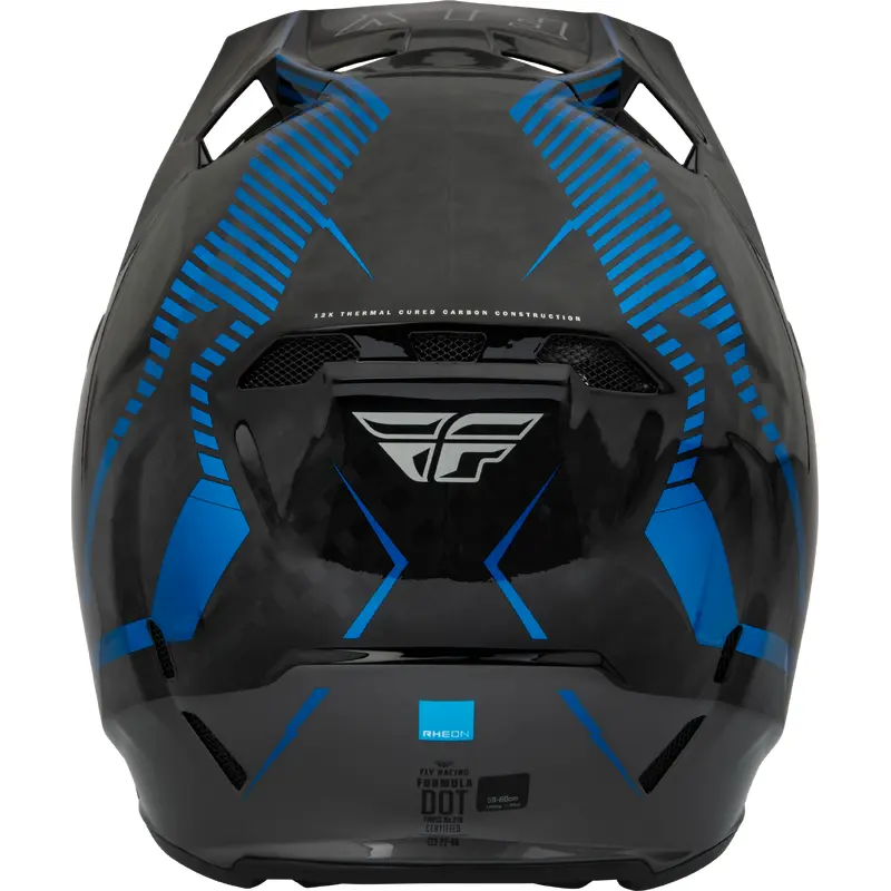 Youth Formula Carbon Tracer Helmet Blue/Black Yl