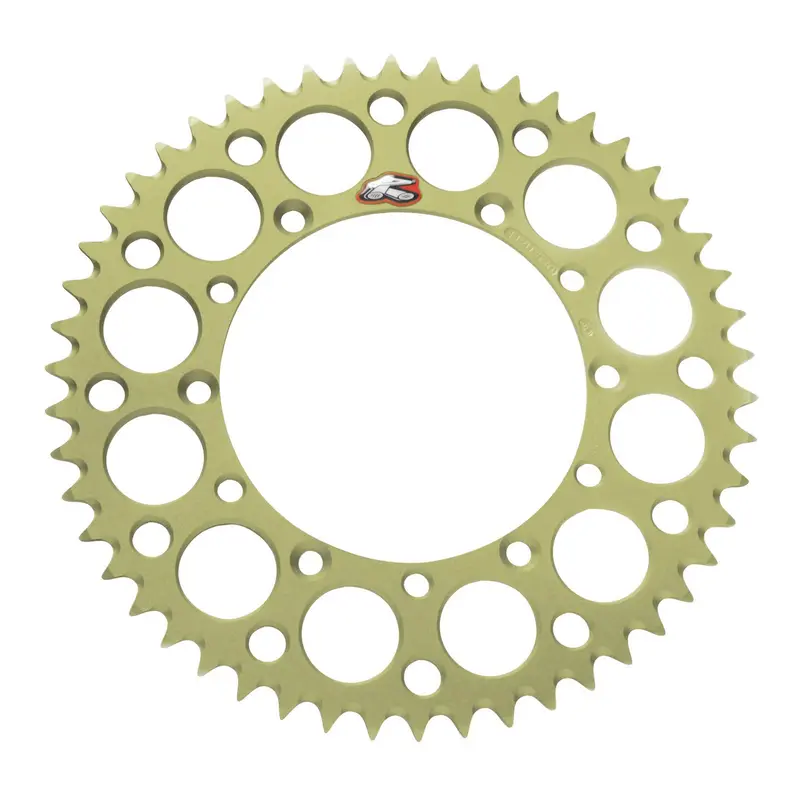 Renthal Sprocket Rear Hard Anodised 50T Alloy 7075 T6 Grooved